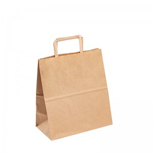 Kraft Retail Bolsas Luxury Paper Bag med din egen logotyp Kraft Paper Bag med handtag